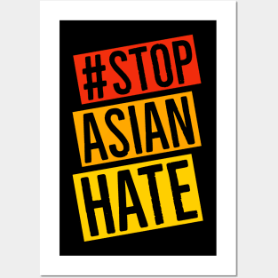 Stop Asian Hate Posters and Art